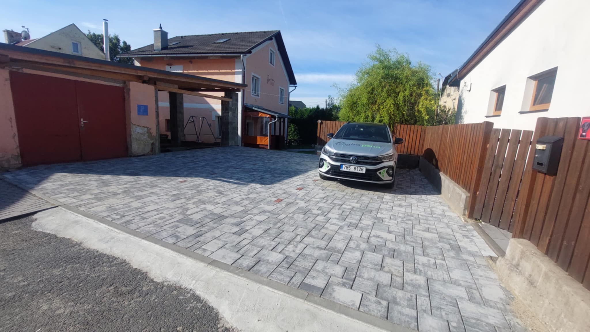 Parkoviště penzionu